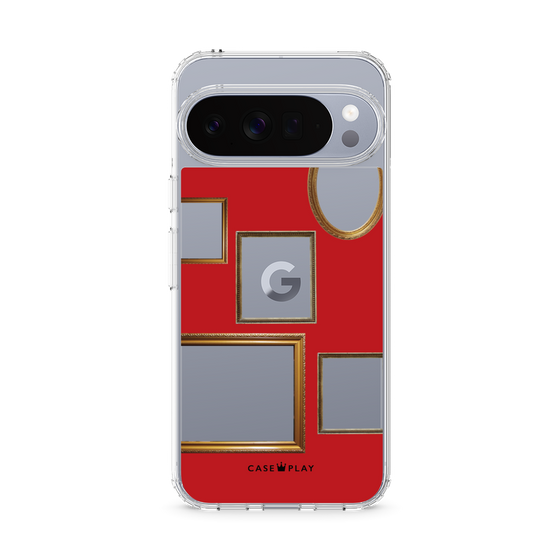 スリムプロテクションケース［ Photo Frames - Red ］