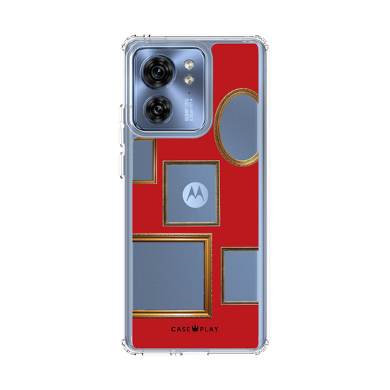 スリムプロテクションケース［ Photo Frames - Red ］