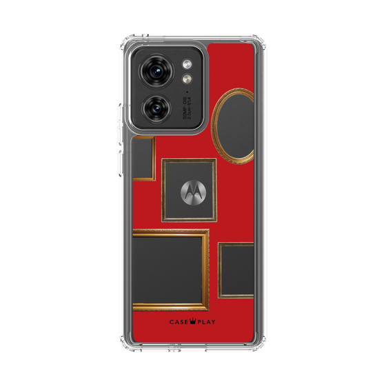 スリムプロテクションケース［ Photo Frames - Red ］