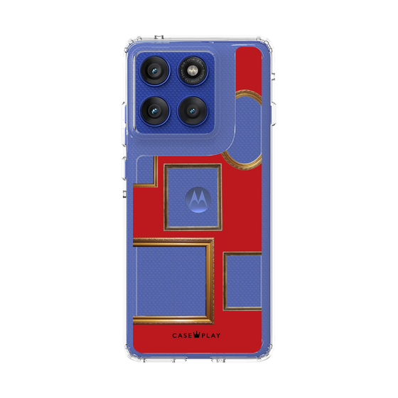 スリムプロテクションケース［ Photo Frames - Red ］