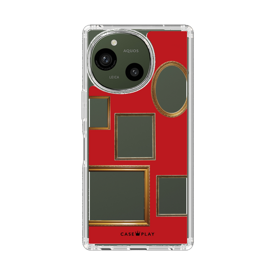 スリムプロテクションケース［ Photo Frames - Red ］