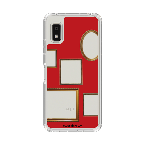 スリムプロテクションケース［ Photo Frames - Red ］