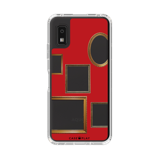 スリムプロテクションケース［ Photo Frames - Red ］