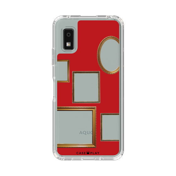スリムプロテクションケース［ Photo Frames - Red ］