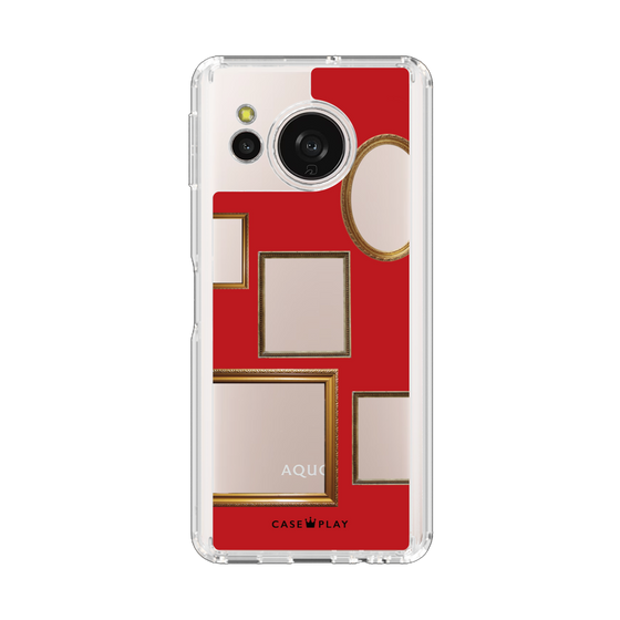 スリムプロテクションケース［ Photo Frames - Red ］