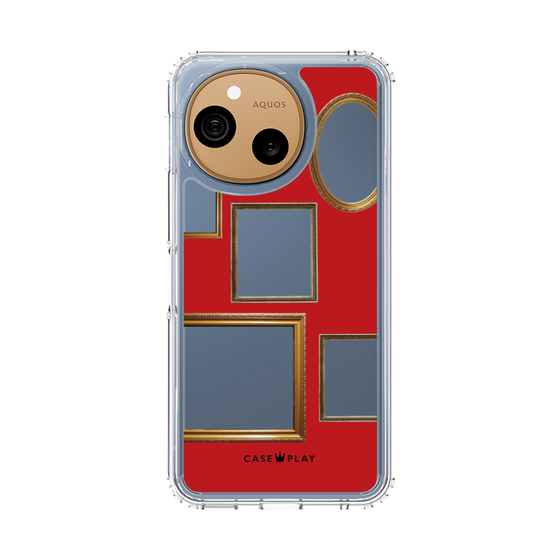 スリムプロテクションケース［ Photo Frames - Red ］