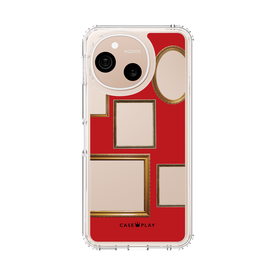 スリムプロテクションケース［ Photo Frames - Red ］