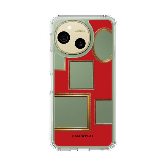 スリムプロテクションケース［ Photo Frames - Red ］