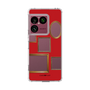 スリムプロテクションケース［ Photo Frames - Red ］