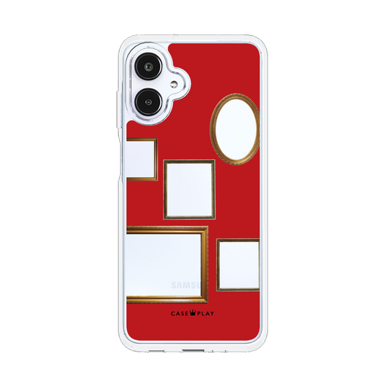スリムプロテクションケース［ Photo Frames - Red ］