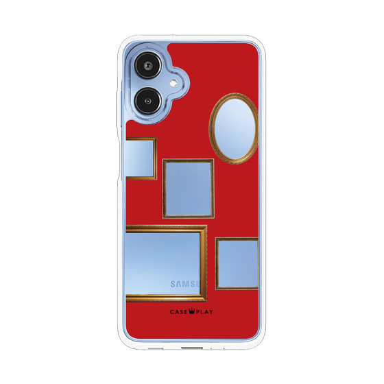 スリムプロテクションケース［ Photo Frames - Red ］
