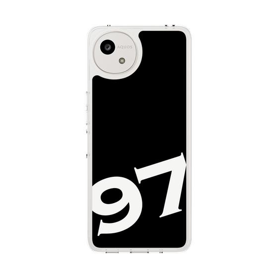 スリムプロテクションケース［ No.97 - Black ］