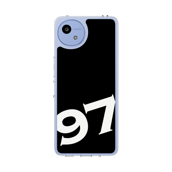 スリムプロテクションケース［ No.97 - Black ］