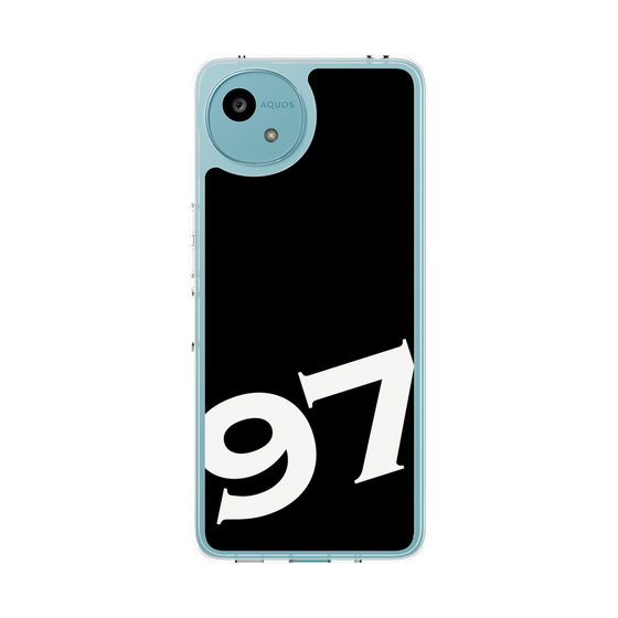 スリムプロテクションケース［ No.97 - Black ］