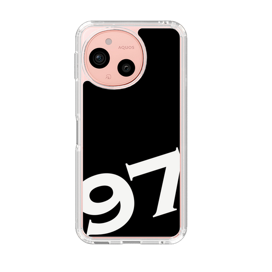 スリムプロテクションケース［ No.97 - Black ］