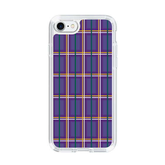 スリムプロテクションケース［ Tartan Check - Purple ］