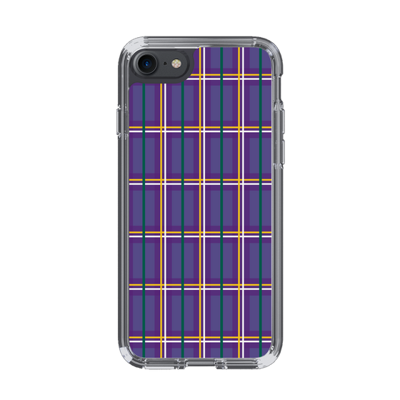 スリムプロテクションケース［ Tartan Check - Purple ］