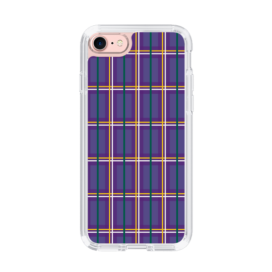 スリムプロテクションケース［ Tartan Check - Purple ］