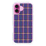 スリムプロテクションケース［ Tartan Check - Purple ］