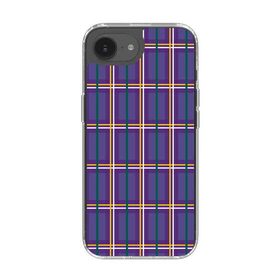 スリムプロテクションケース［ Tartan Check - Purple ］