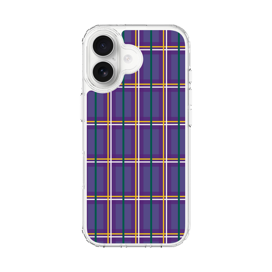 スリムプロテクションケース［ Tartan Check - Purple ］