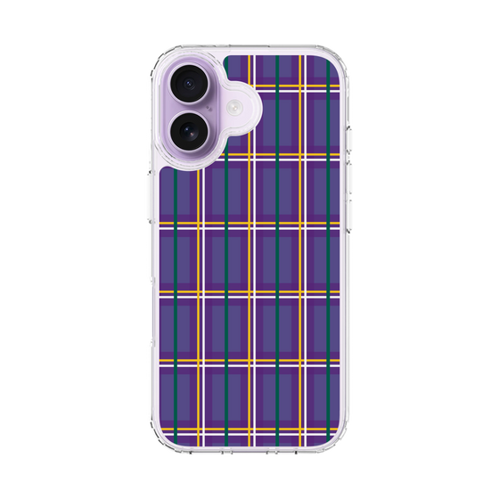 スリムプロテクションケース［ Tartan Check - Purple ］