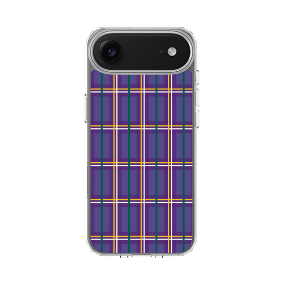 スリムプロテクションケース［ Tartan Check - Purple ］