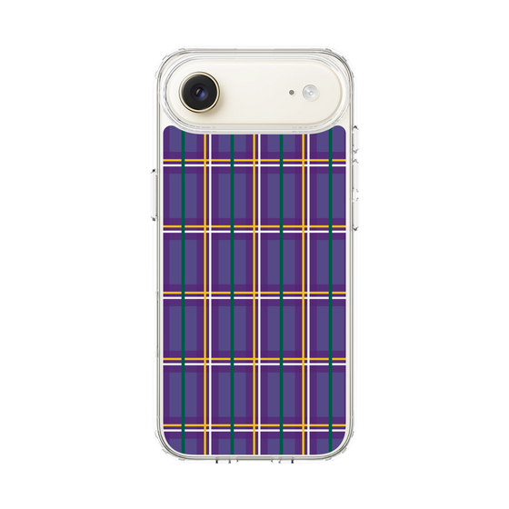スリムプロテクションケース［ Tartan Check - Purple ］