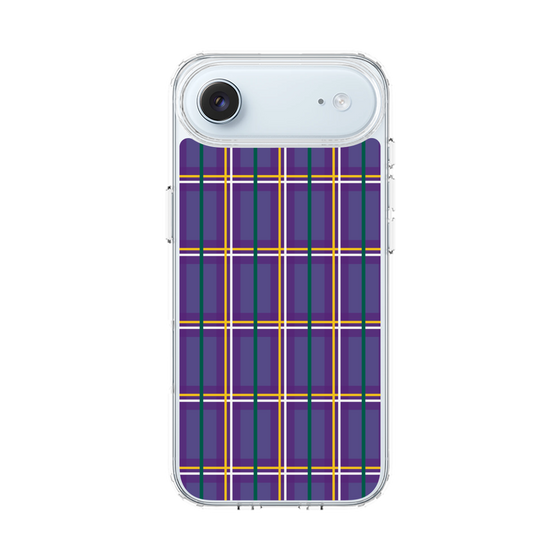 スリムプロテクションケース［ Tartan Check - Purple ］