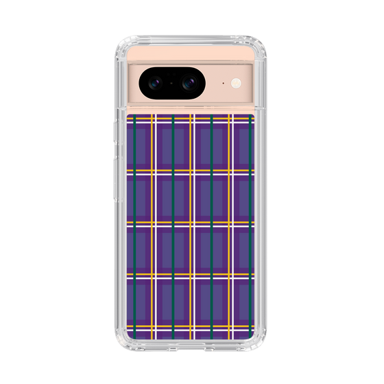 スリムプロテクションケース［ Tartan Check - Purple ］