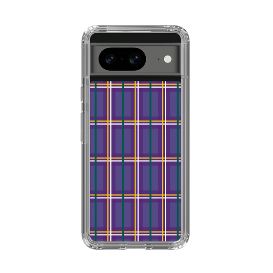 スリムプロテクションケース［ Tartan Check - Purple ］