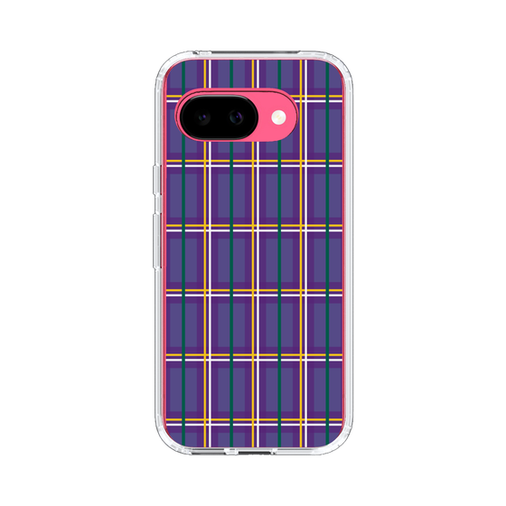 スリムプロテクションケース［ Tartan Check - Purple ］