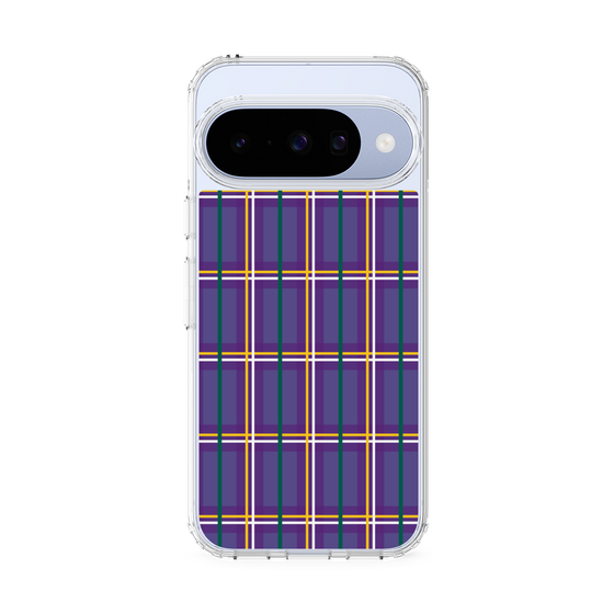 スリムプロテクションケース［ Tartan Check - Purple ］