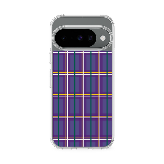 スリムプロテクションケース［ Tartan Check - Purple ］
