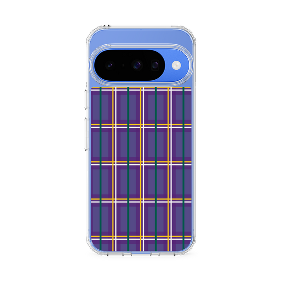 スリムプロテクションケース［ Tartan Check - Purple ］