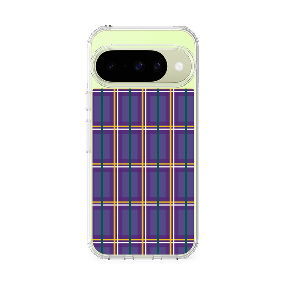 スリムプロテクションケース［ Tartan Check - Purple ］