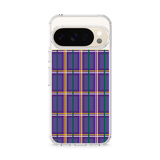 スリムプロテクションケース［ Tartan Check - Purple ］