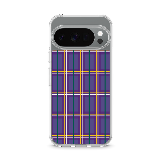 スリムプロテクションケース［ Tartan Check - Purple ］