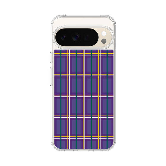 スリムプロテクションケース［ Tartan Check - Purple ］
