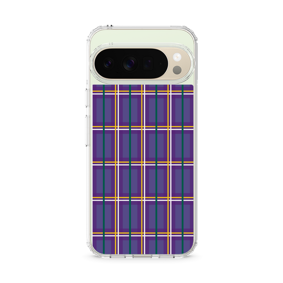 スリムプロテクションケース［ Tartan Check - Purple ］