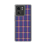 スリムプロテクションケース［ Tartan Check - Purple ］