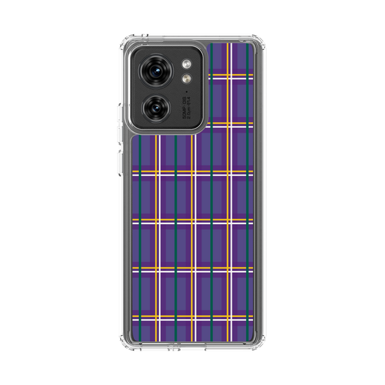 スリムプロテクションケース［ Tartan Check - Purple ］