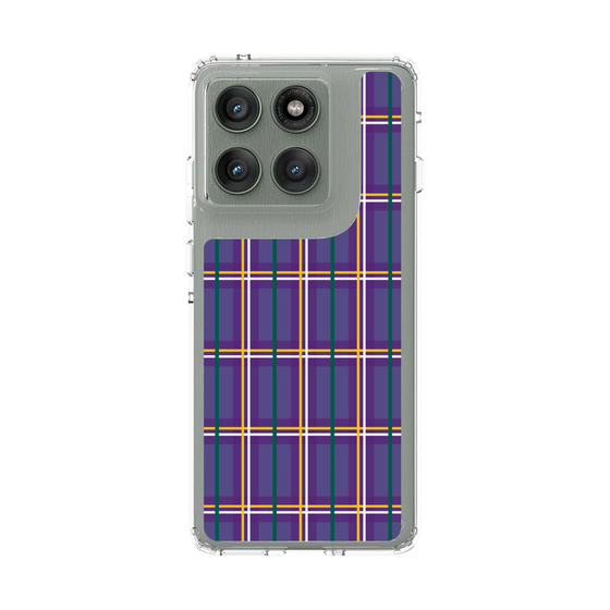 スリムプロテクションケース［ Tartan Check - Purple ］