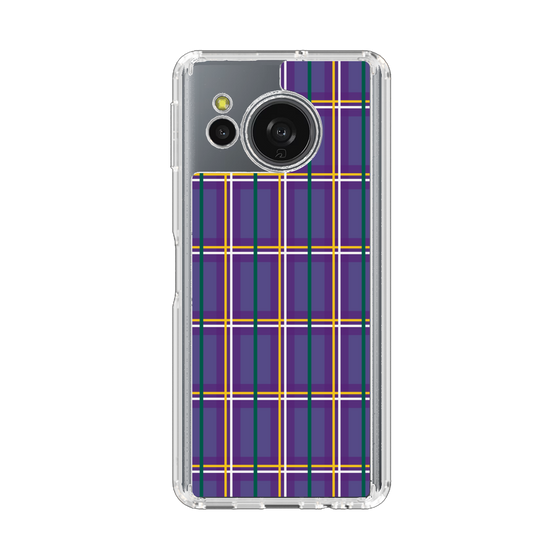 スリムプロテクションケース［ Tartan Check - Purple ］