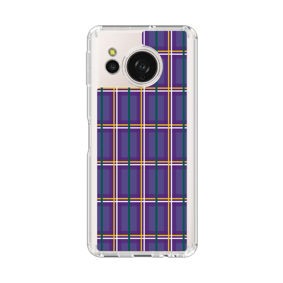 スリムプロテクションケース［ Tartan Check - Purple ］