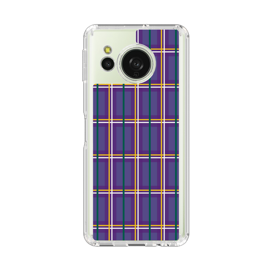 スリムプロテクションケース［ Tartan Check - Purple ］