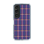 スリムプロテクションケース［ Tartan Check - Purple ］