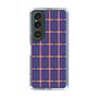 スリムプロテクションケース［ Tartan Check - Purple ］