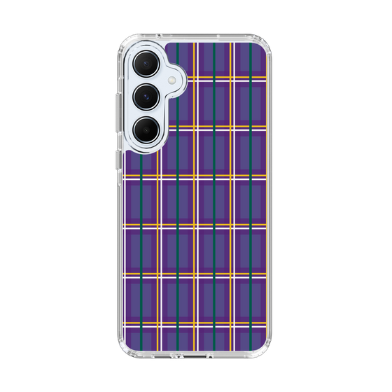 スリムプロテクションケース［ Tartan Check - Purple ］