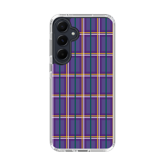 スリムプロテクションケース［ Tartan Check - Purple ］